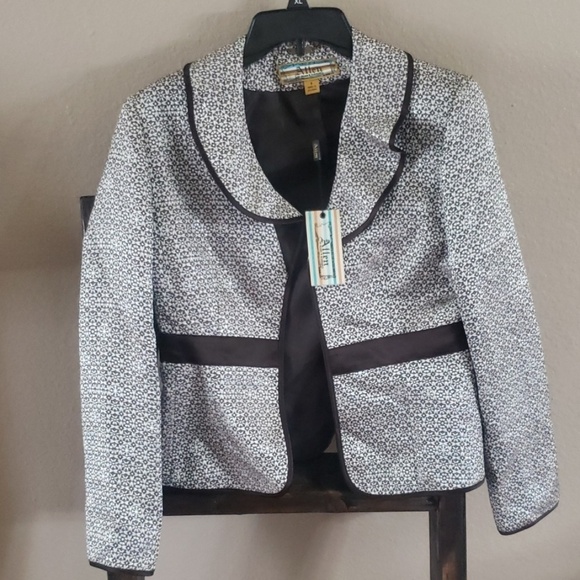 Allen B. By Allen Schwartz Jackets & Blazers - NWT Vintage Allen Metallic Blazer/ Jacket size 8